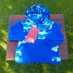 The North Face infant zipper fleece.